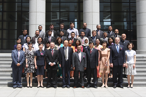 威尼斯9499登录代表应邀参加商务部援外培训工作经验交流会